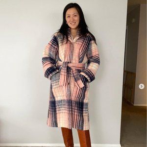 Custom Handmade Wool Blanket Coat